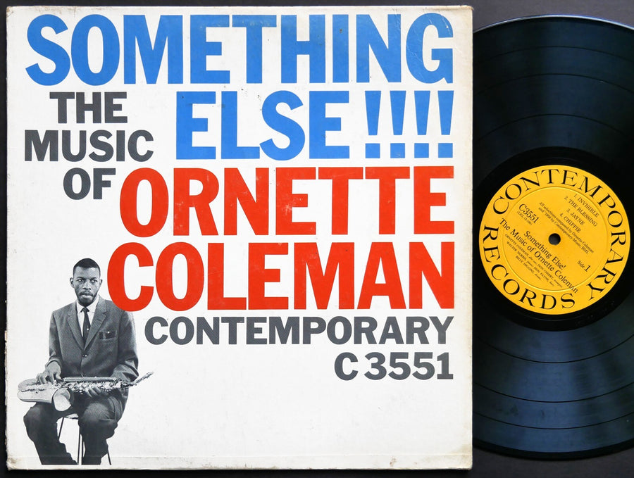 ORNETTE COLEMAN Something Else!!!! CONTEMPORARY C 3551 US '58 DG MONO Don Cherry