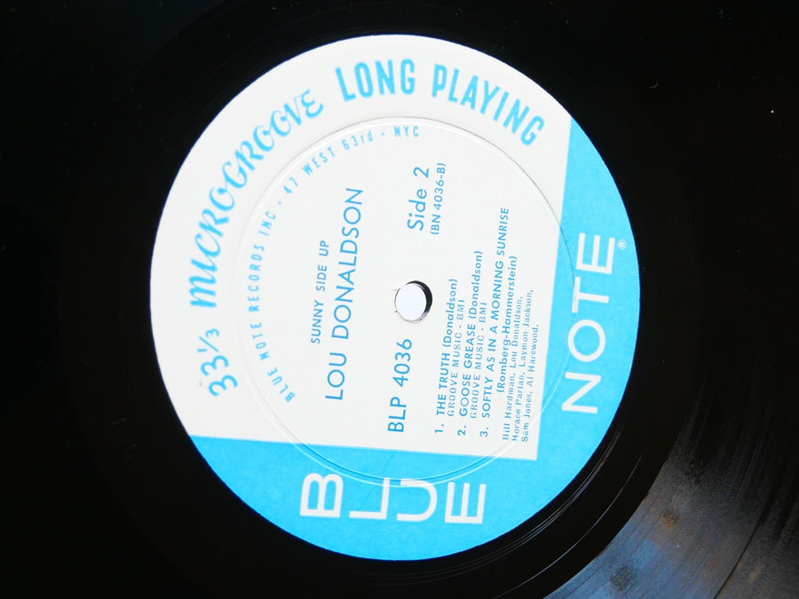 LOU DONALDSON Sunny Side Up LP BLUE NOTE BLP 4036 US 1960 EAR MONO Horace Parlan