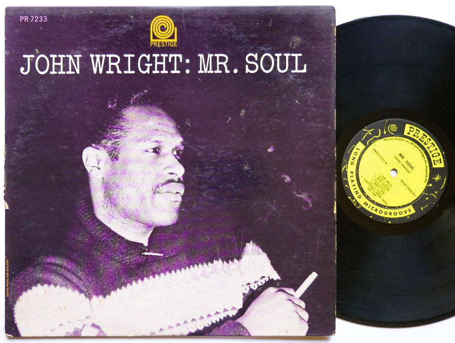 JOHN WRIGHT Mr. Soul LP PRESTIGE PR 7233 US 1962 NJ RVG MONO Wendell Marshall