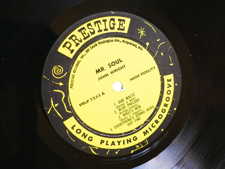 JOHN WRIGHT Mr. Soul LP PRESTIGE PR 7233 US 1962 NJ RVG MONO Wendell Marshall
