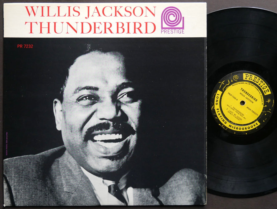 WILLIS JACKSON Thunderbird LP PRESTIGE 7232 RVG MONO Freddie Roach Ray Barretto