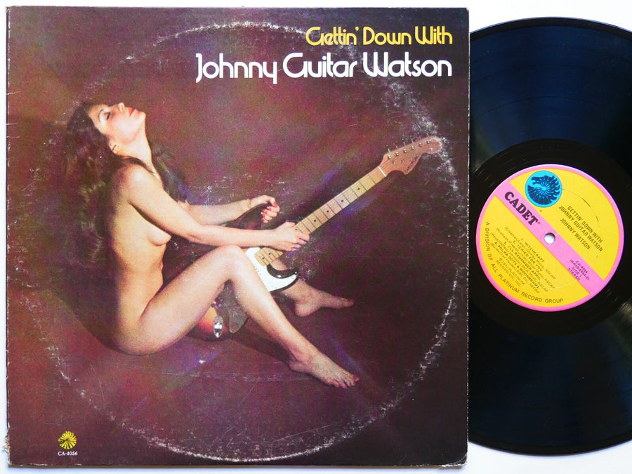 JOHNNY GUITAR WATSON Gettin' Down With LP CADET CA-4056 US 1977 Blues Soul