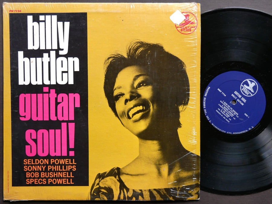 BILLY BUTLER Guitar Soul! LP PRESTIGE PRST 7734 US 1970 RVG Sonny Phillips VG+