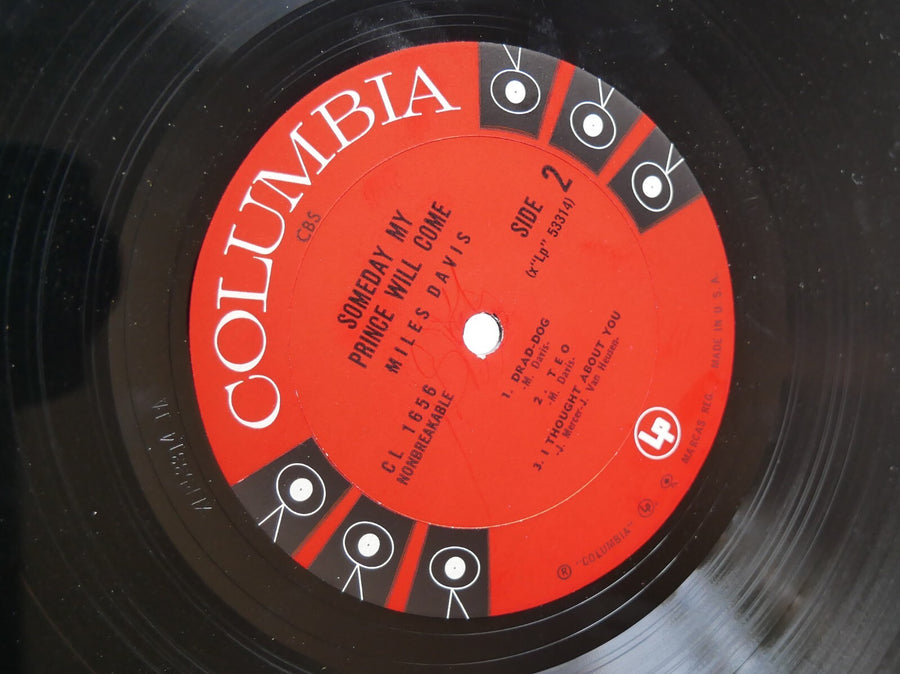 MILES DAVIS Someday My Prince Will Come LP COLUMBIA CL 1656 MONO John Coltrane