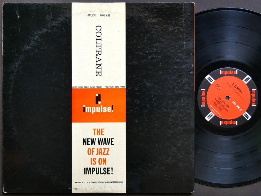 JOHN COLTRANE Quartette Coltrane LP IMPULSE! A-21 US 1963 RVG MONO Elvin Jones