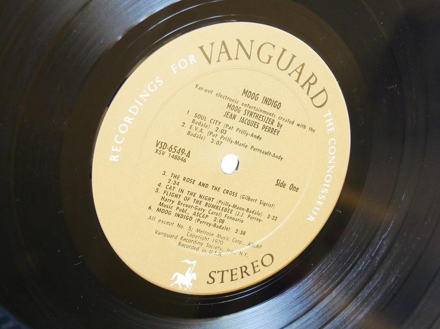 JEAN JACQUES PERREY Moog Indigo LP VANGUARD VSD 6549 US 1970 Electronic CLEAN