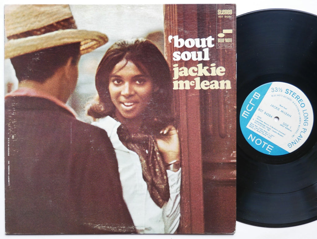 JACKIE MCLEAN 'Bout Soul LP BLUE NOTE 84284 Grachan Moncur III Rashied Ali CLEAN