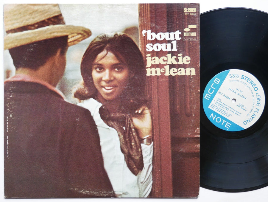 JACKIE MCLEAN 'Bout Soul LP BLUE NOTE 84284 Grachan Moncur III Rashied Ali CLEAN