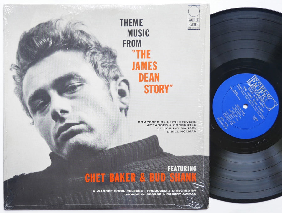CHET BAKER & BUD SHANK James Dean Story LP WORLD PACIFIC P-2005 US 1957 DG MONO