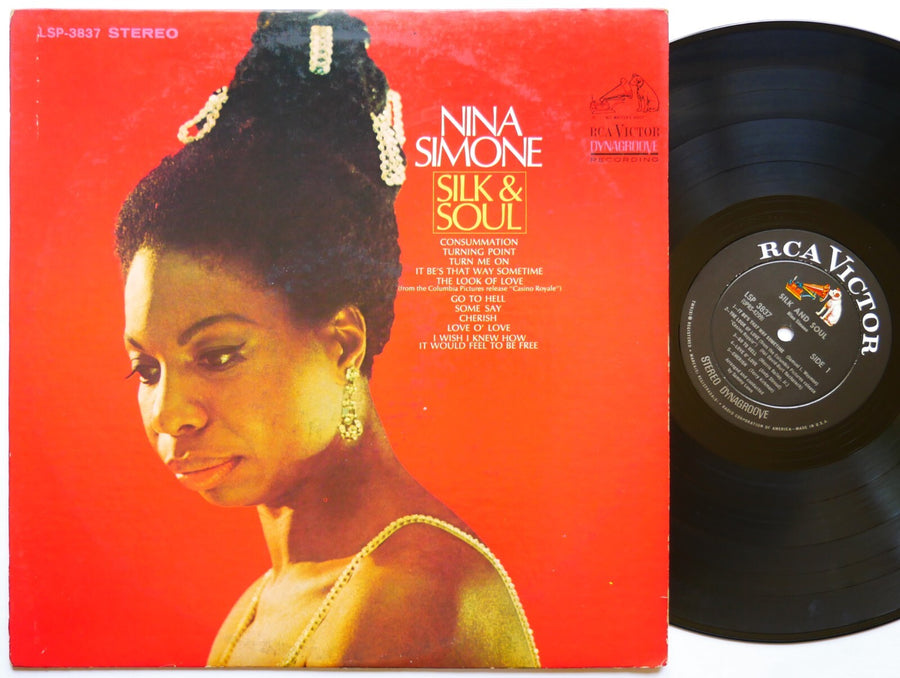 NINA SIMONE Silk & Soul LP RCA VICTOR LSP-3837 US 1967 DG ST JAZZ Gene Taylor