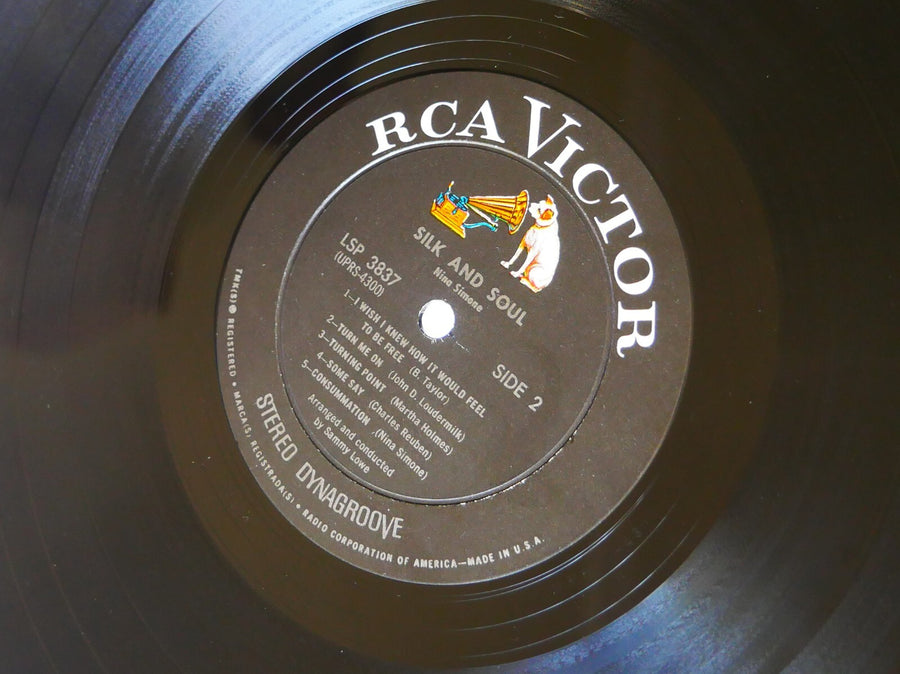 NINA SIMONE Silk & Soul LP RCA VICTOR LSP-3837 US 1967 DG ST JAZZ Gene Taylor