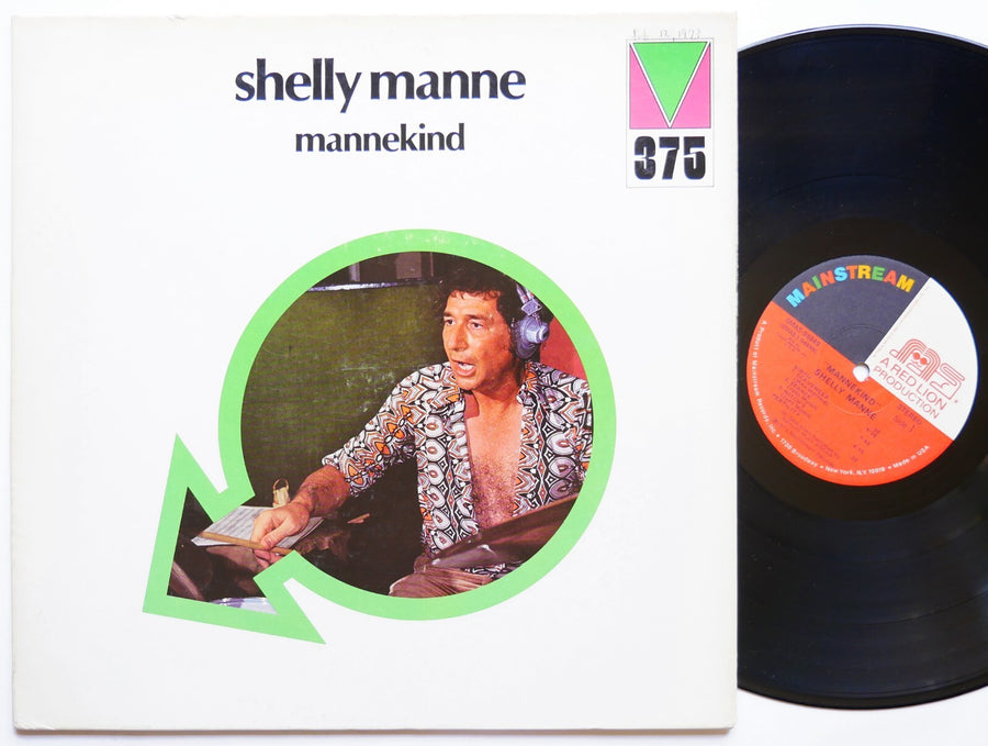 SHELLY MANNE Mannekind LP MAINSTREAM RECORDS SMAS-94849 US 1972 JAZZ CLEAN