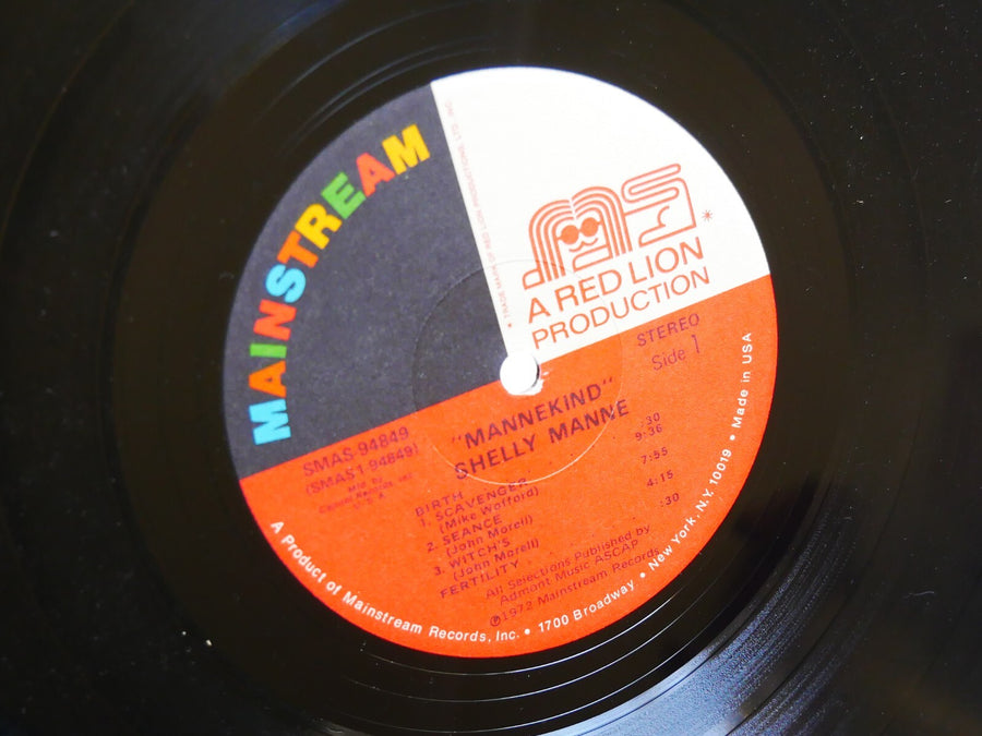 SHELLY MANNE Mannekind LP MAINSTREAM RECORDS SMAS-94849 US 1972 JAZZ CLEAN