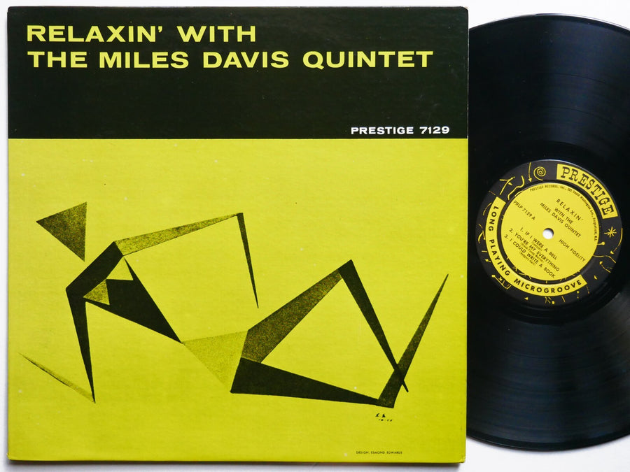 MILES DAVIS Relaxin' LP PRESTIGE PRLP 7129 NJ RVG MONO John Coltrane Red Garland