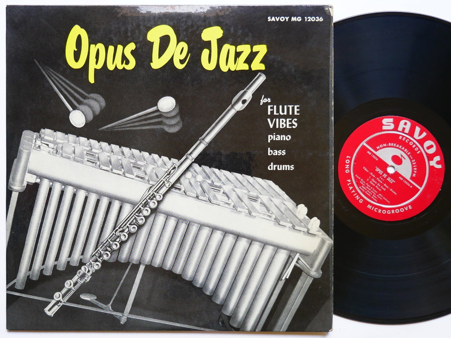 MILT JACKSON FRANK WESS HANK JONES Opus De Jazz LP SAVOY MG 12036 RVG DG MONO