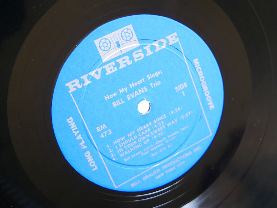 BILL EVANS TRIO How My Heart Sings LP RIVERSIDE RECORDS RM 473 US 1964 DG MONO