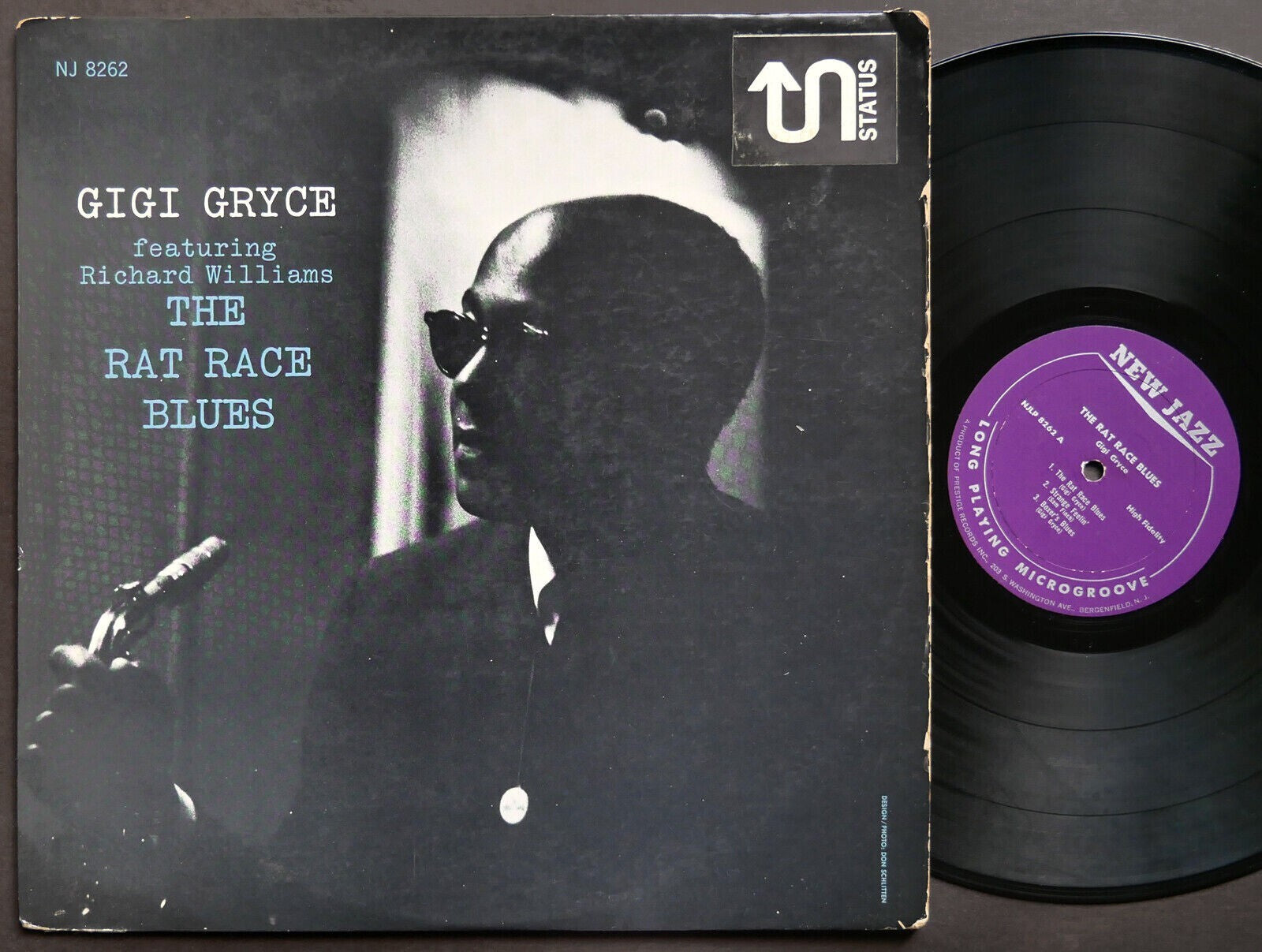 GIGI GRYCE RICHARD WILLIAMS The Rat Race Blues LP NEW JAZZ NJ 8262 RVG MONO