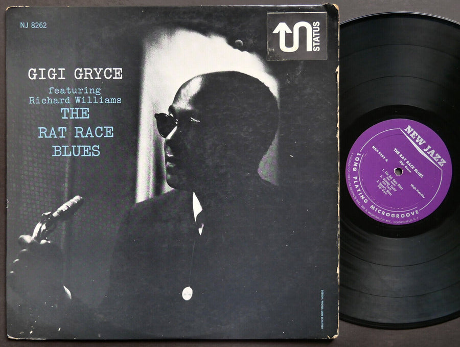 GIGI GRYCE RICHARD WILLIAMS The Rat Race Blues LP NEW JAZZ NJ 8262 RVG MONO