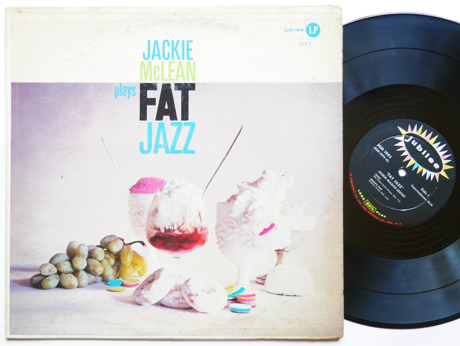JACKIE MCLEAN Sextet Fat Jazz LP JUBILEE JGM 1093 US 1959 DG MONO Ray Draper