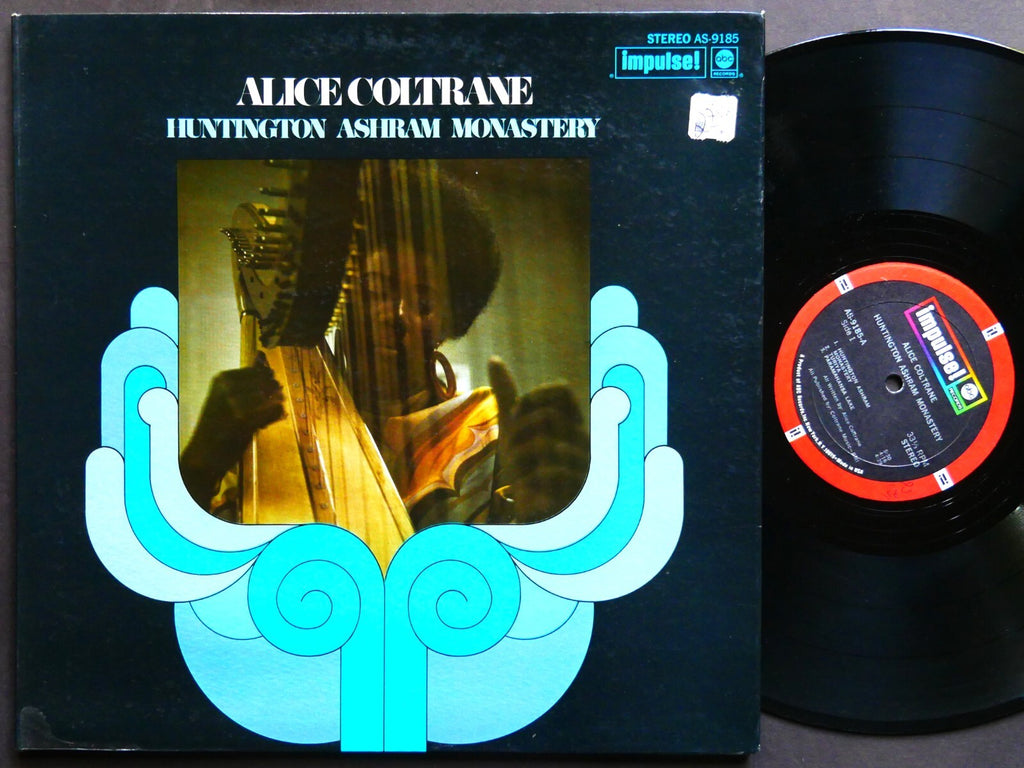 ALICE COLTRANE Huntington Ashram Monastery LP IMPULSE! AS-9185 Rashied Ali CLEAN