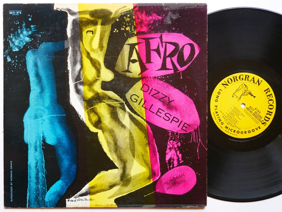 DIZZY GILLESPIE Afro LP NORGRAN RECORDS MG N-1003 US 1954 DG MONO Quincy Jones