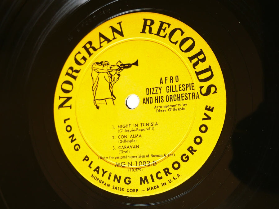 DIZZY GILLESPIE Afro LP NORGRAN RECORDS MG N-1003 US 1954 DG MONO Quincy Jones