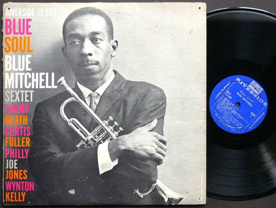 BLUE MITCHELL Sextet Blue Soul LP RIVERSIDE RLP 12-309 DG MONO JAZZ Wynton Kelly