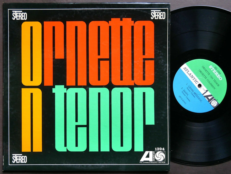 ORNETTE COLEMAN Ornette On Tenor LP ATLANTIC SD 1394 US 1962 Don Cherry CLEAN