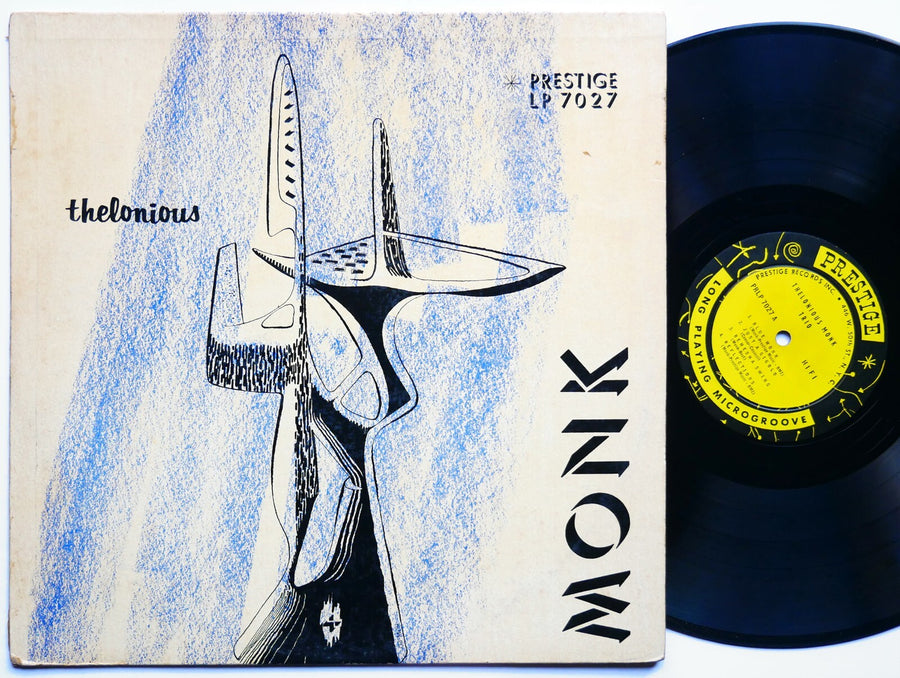 THELONIOUS MONK Trio LP PRESTIGE PRLP 7027 US 1956 DG MONO Art Blakey Max Roach