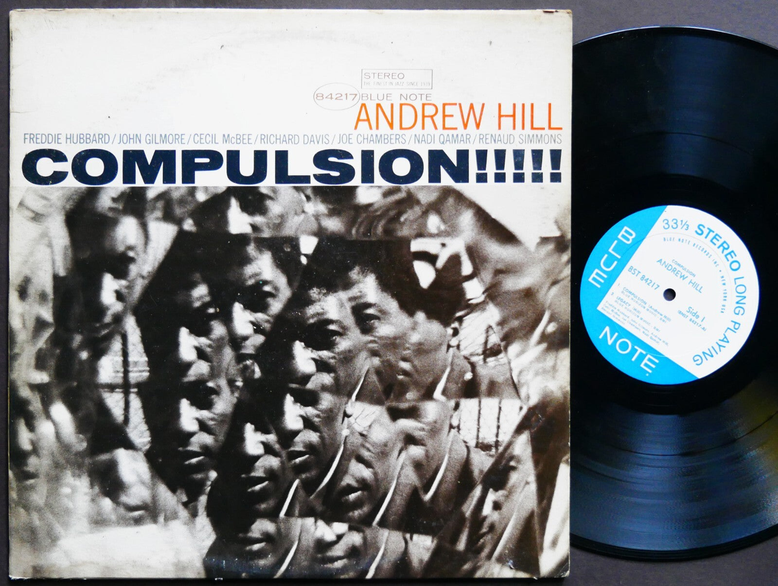 ANDREW HILL Compulsion LP BLUE NOTE 84217 NY 1967 John Gilmore Freddie Hubbard