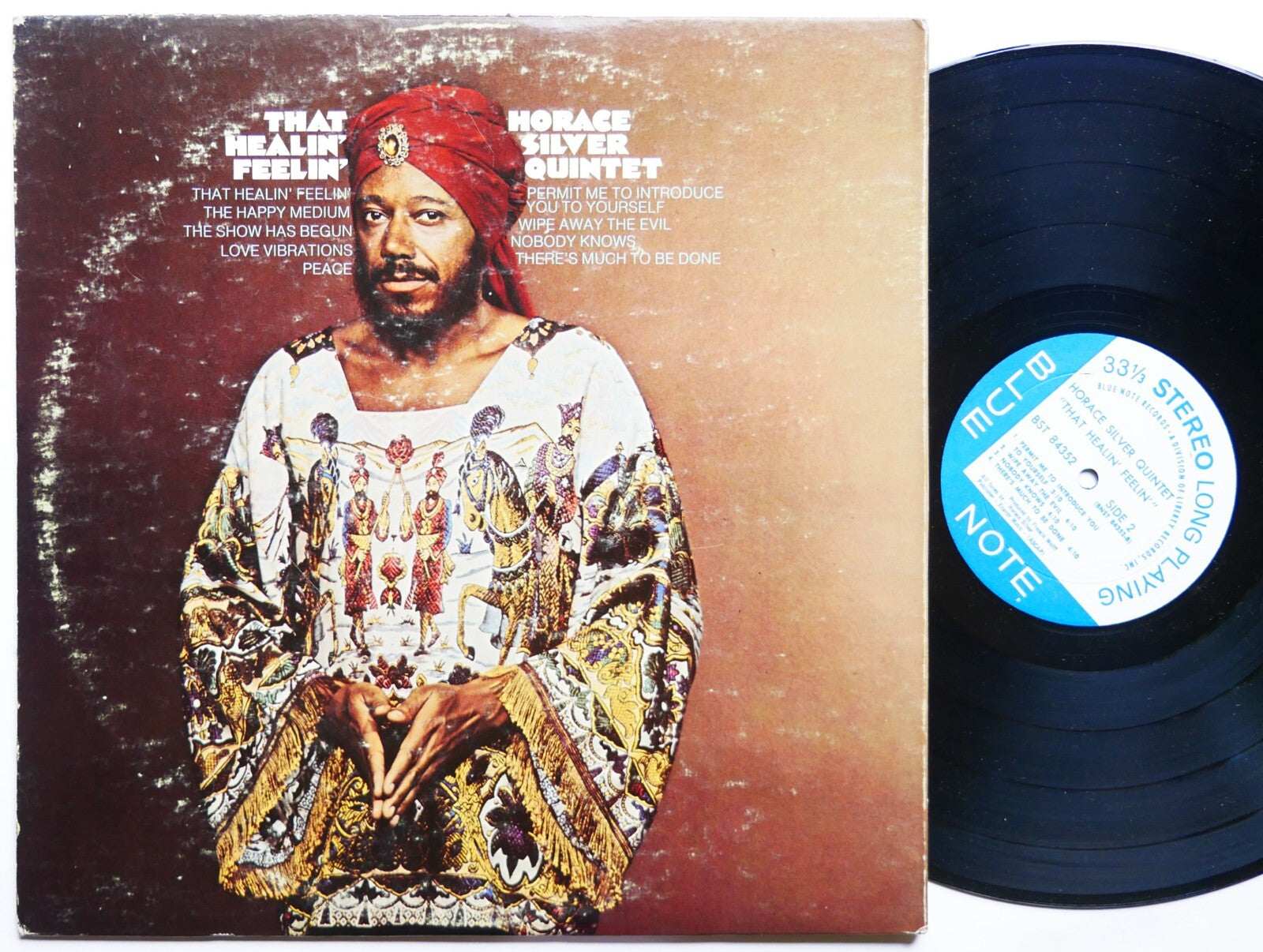 HORACE SILVER That Healin' Feelin' LP BLUE NOTE BST 84352 RVG George Coleman