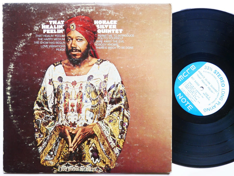 HORACE SILVER That Healin' Feelin' LP BLUE NOTE BST 84352 RVG George Coleman