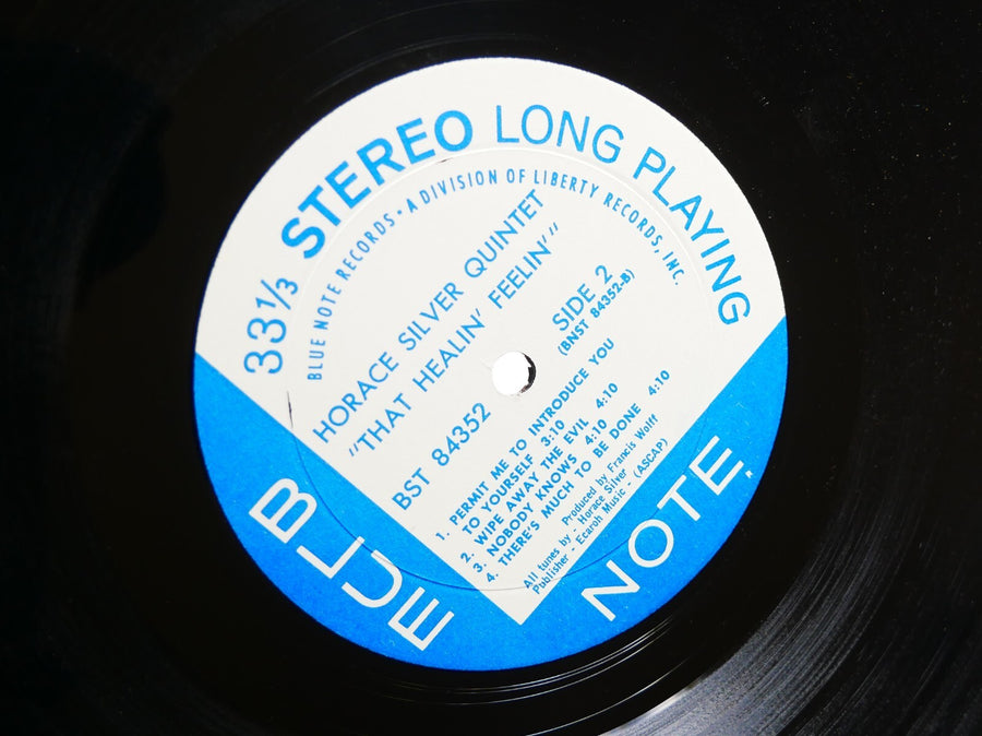 HORACE SILVER That Healin' Feelin' LP BLUE NOTE BST 84352 RVG George Coleman