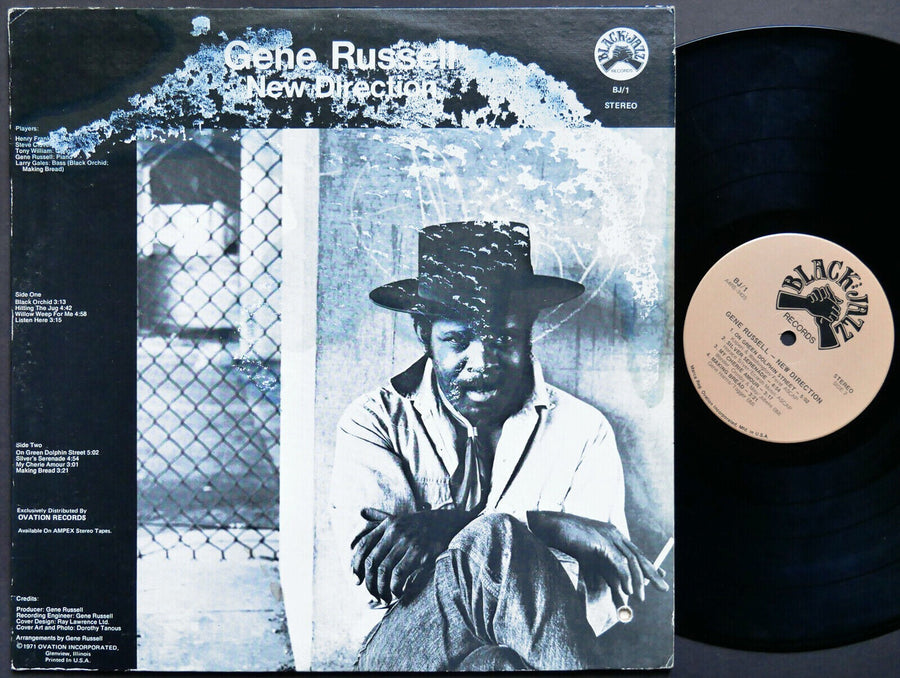 GENE RUSSELL New Direction LP BLACK JAZZ RECORDS BJ/1 US 1971 Henry Franklin