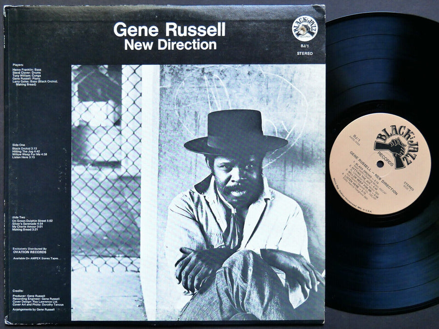 GENE RUSSELL New Direction LP BLACK JAZZ RECORDS BJ/1 US 1971 Henry Franklin