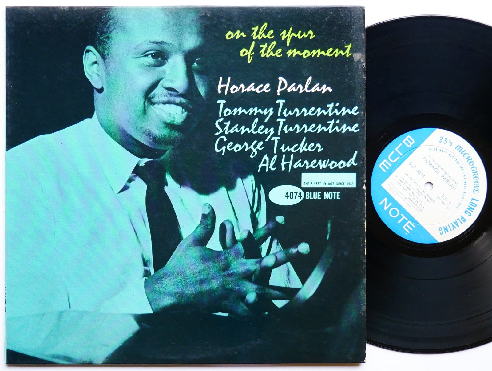 HORACE PARLAN The Spur Of The Moment LP BLUE NOTE BLP 4074 US 1961 RVG DG MONO