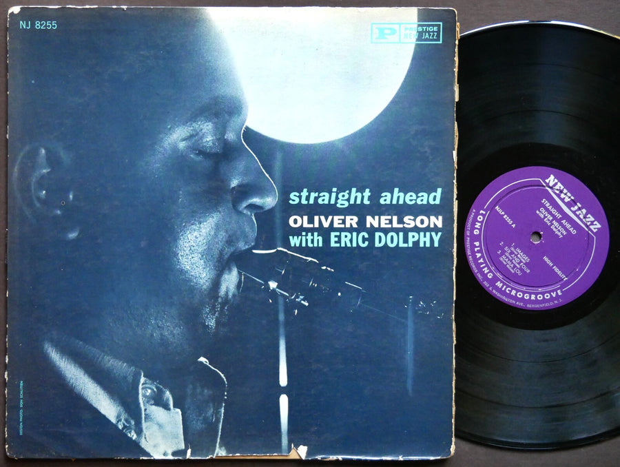OLIVER NELSON ERIC DOLPHY Straight Ahead LP NEW JAZZ NJLP 8255 US 1961 DG MONO