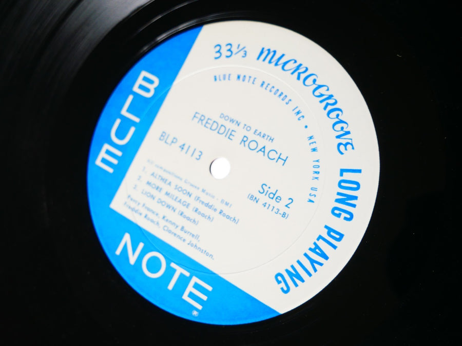FREDDIE ROACH Down To Earth LP BLUE NOTE 4113 US 1962 NY EAR MONO Kenny Burrell