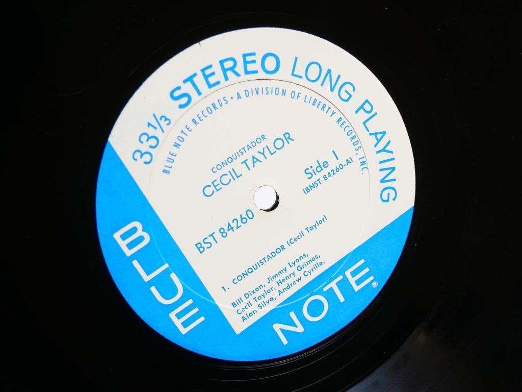 CECIL TAYLOR Conquistador! LP BLUE NOTE 84260 US '66 Alan Silva Henry Grimes VG+