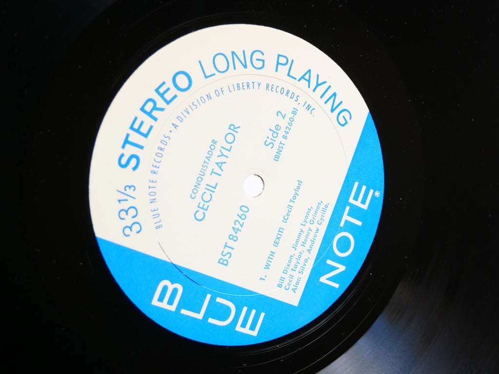 CECIL TAYLOR Conquistador! LP BLUE NOTE 84260 US '66 Alan Silva Henry Grimes VG+