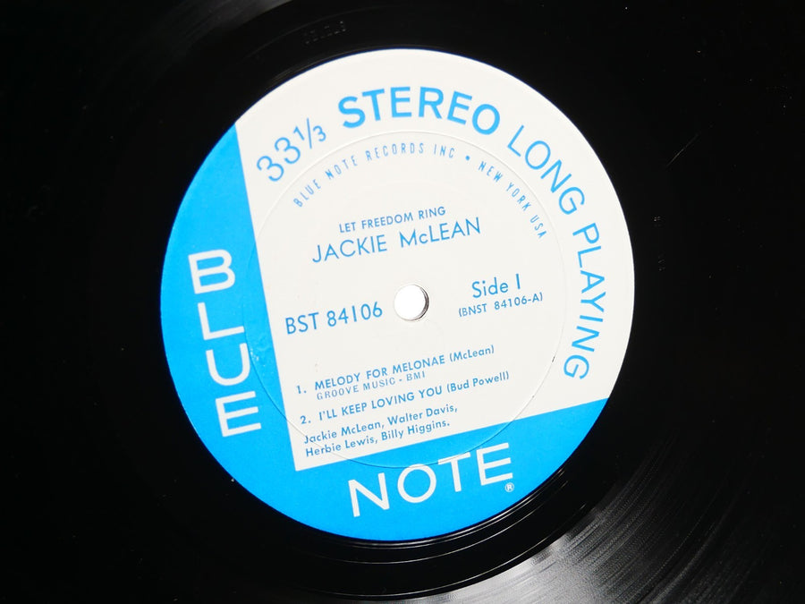 JACKIE MCLEAN Let Freedom Ring LP BLUE NOTE BST 84106 US '63 NY EAR Walter Davis
