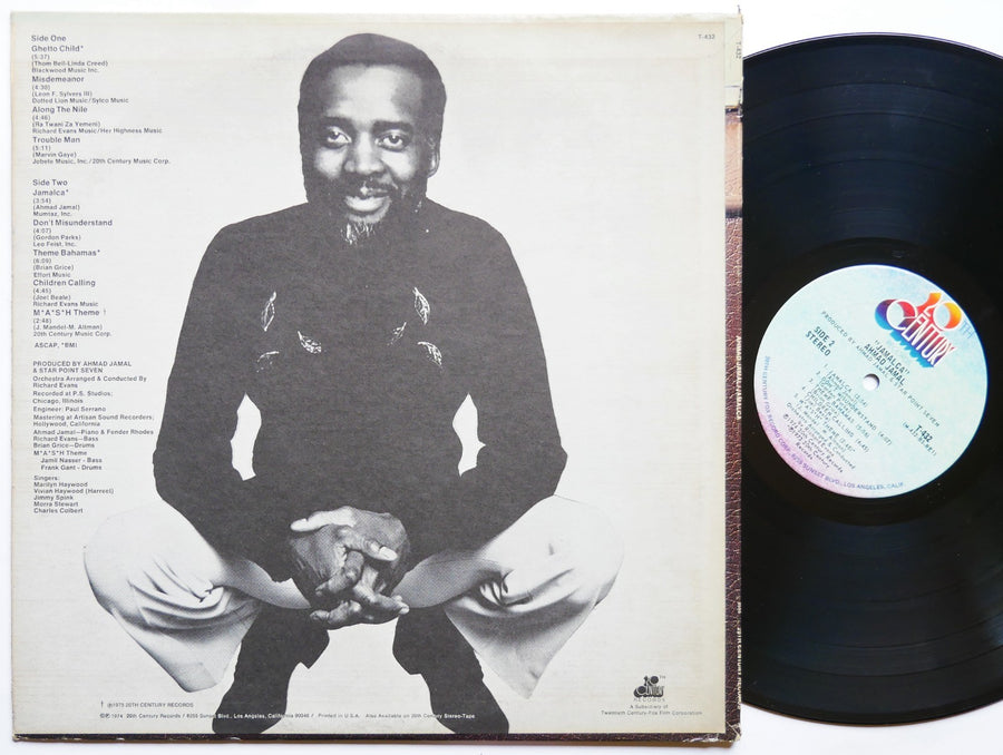 AHMAD JAMAL Jamalca LP 20TH CENTURY RECORDS T-432 US '74 Jazz Funk Richard Evans