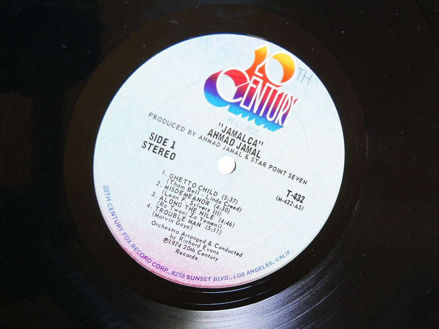 AHMAD JAMAL Jamalca LP 20TH CENTURY RECORDS T-432 US '74 Jazz Funk Richard Evans