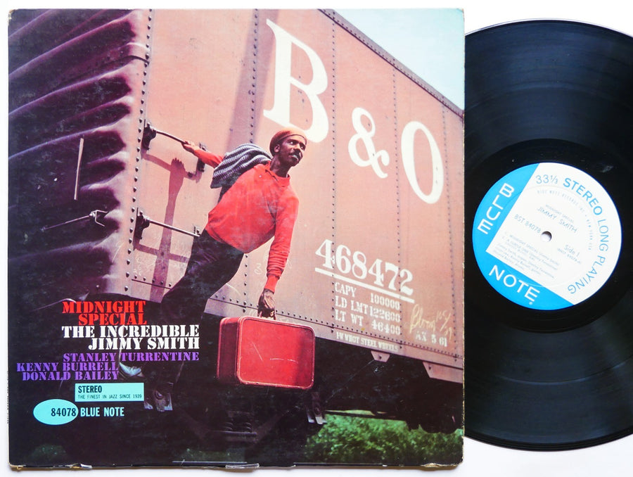 JIMMY SMITH Midnight Special LP BLUE NOTE BST 84078 US '61 RVG EAR Kenny Burrell