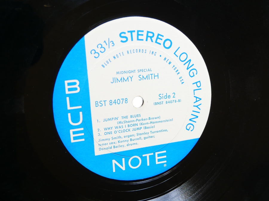 JIMMY SMITH Midnight Special LP BLUE NOTE BST 84078 US '61 RVG EAR Kenny Burrell
