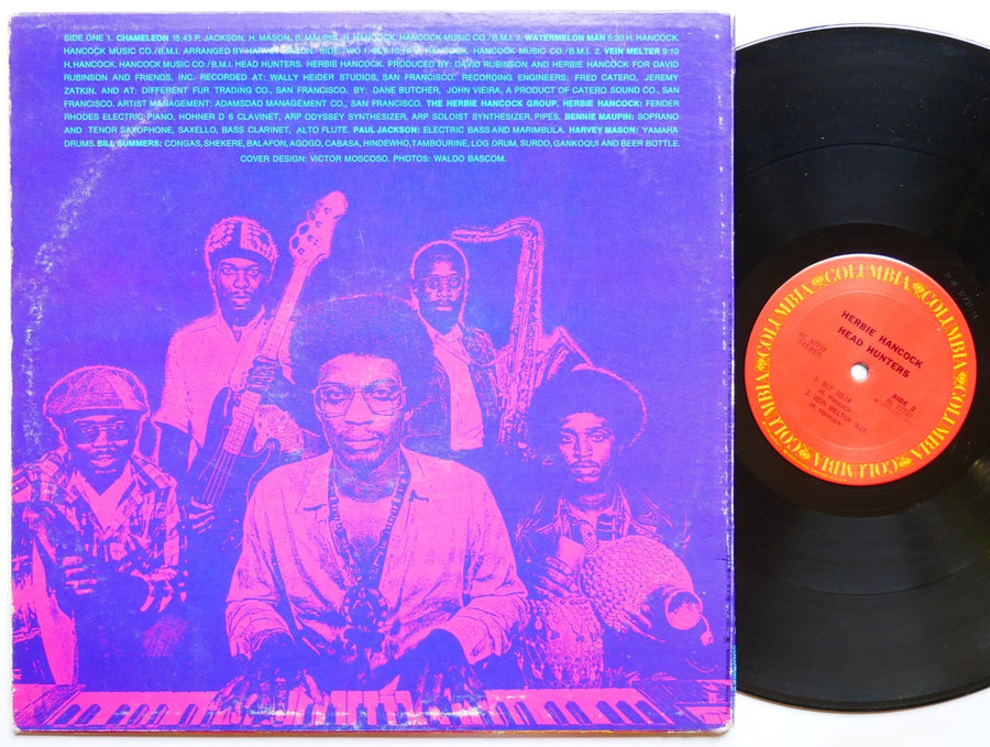 HERBIE HANCOCK Head Hunters LP COLUMBIA KC 32731 US 1973 Bennie Maupin Jazz Funk
