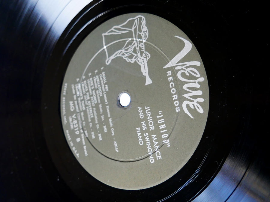 JUNIOR MANCE Junior LP VERVE RECORDS MG V-8319 US 1959 DG MONO JAZZ Ray Brown