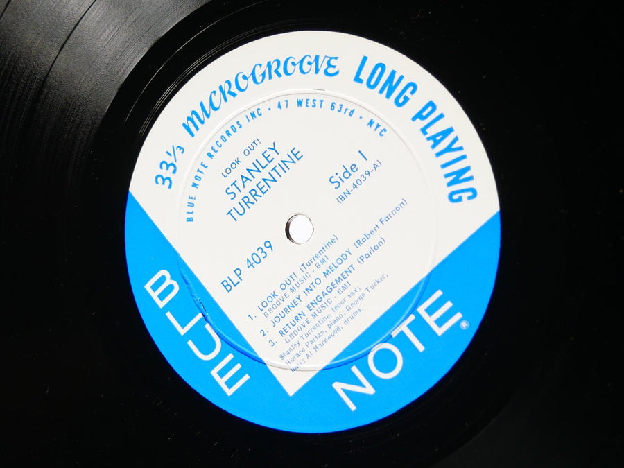STANLEY TURRENTINE Look Out! LP BLUE NOTE BLP 4039 RVG EAR DG MONO Horace Parlan