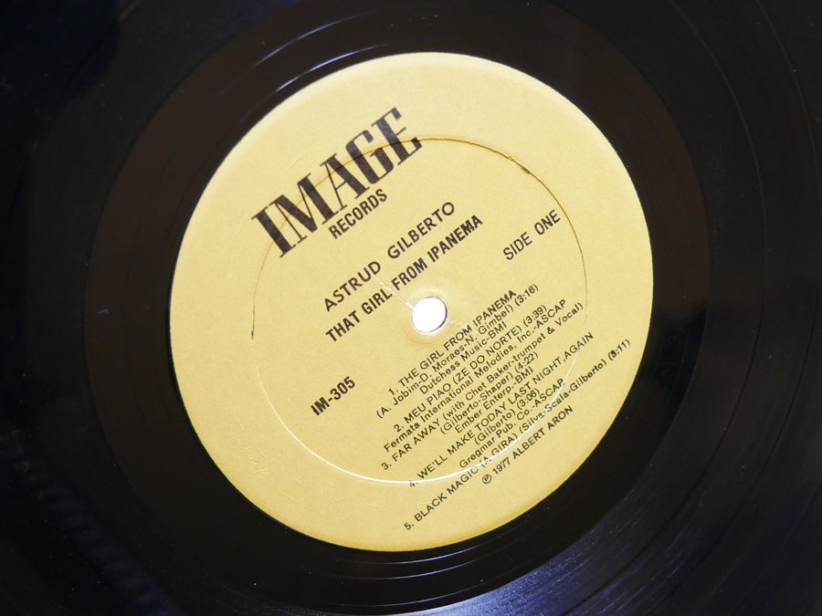 ASTRUD GILBERTO That Girl From Ipanema LP IMAGE RECORDS IM-305 US 1977 Bossanova