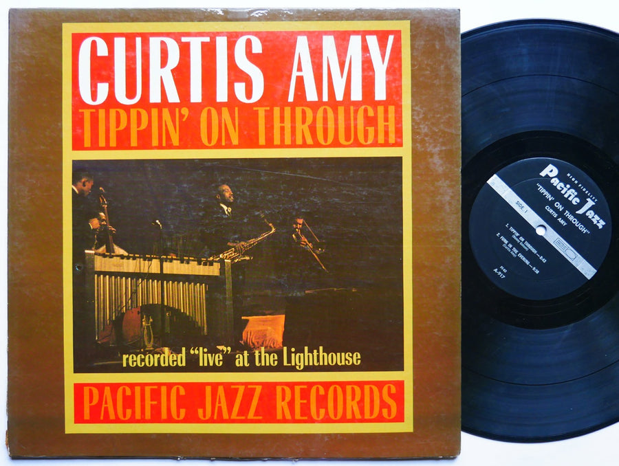 CURTIS AMY Tippin' On Through LP PACIFIC JAZZ PJ-62 US 1962 DG MONO Ron Ayres